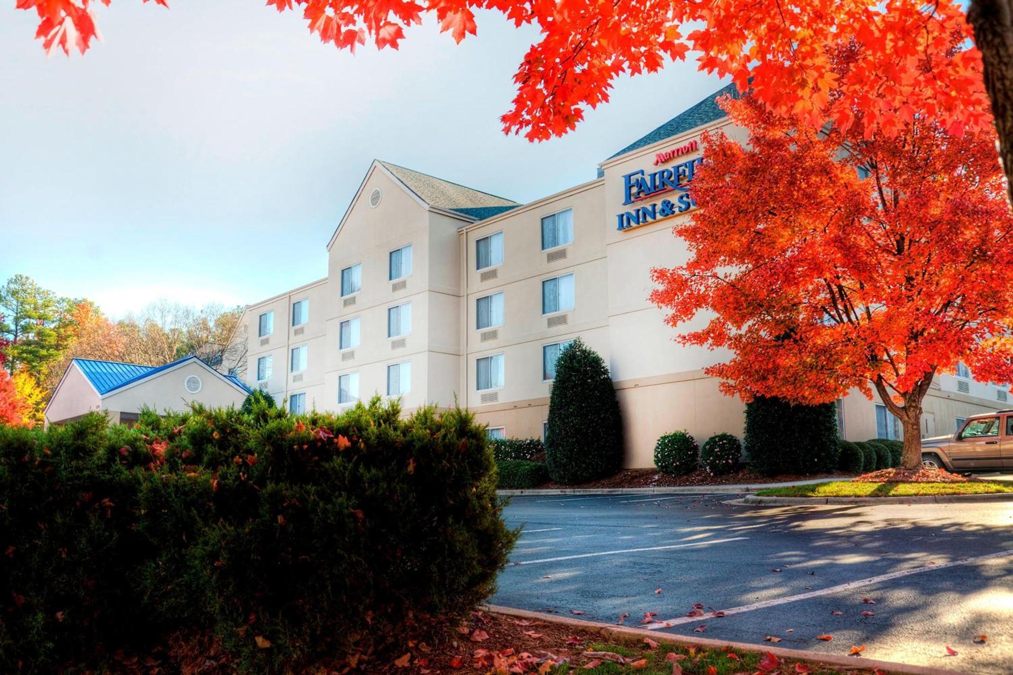 Fairfield Inn & Suites Raleigh Crabtree Valley Eksteriør bilde